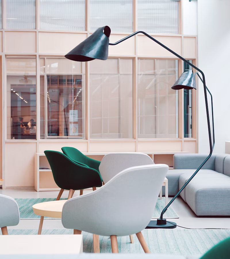 Moderner Innenraum eines Architekturprojekts